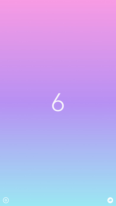 Emulate iPhone app Rainbow Counter using MyAndroid