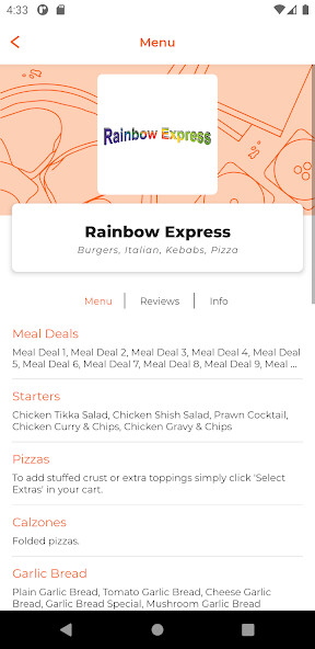 Emulate Android APK Rainbow Express Royston