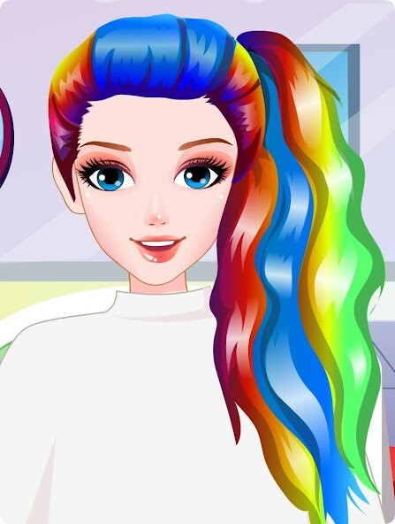 Run android online APK Rainbow Hair Style Hairdresser from MyAndroid or emulate Rainbow Hair Style Hairdresser using MyAndroid