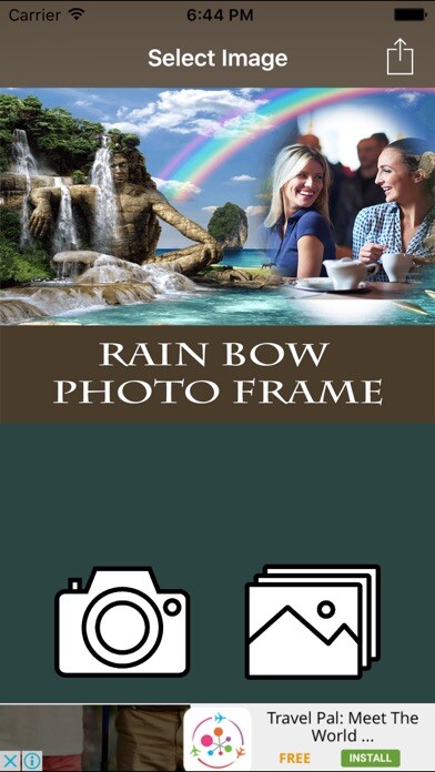 Emulate iPhone app Rain Bow Photo Frame And Pic Collage using MyAndroid Emulate iPhone app Rain Bow Photo Frame And Pic Collage using MyAndroid