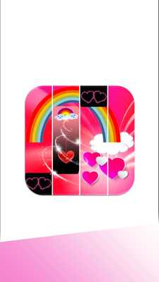 Emulate Android APK Rainbow Pink Heart Piano Tiles