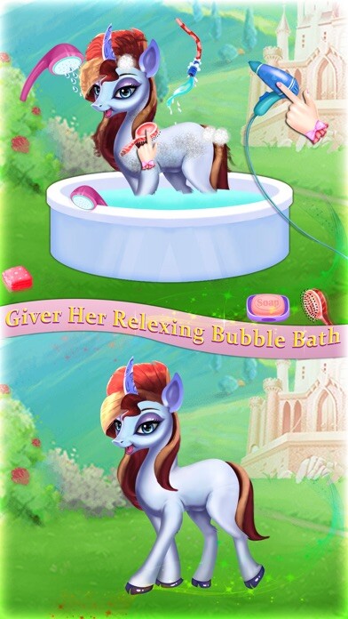Emulate iPhone app Rainbow Pony Princess Unicorn using MyAndroid Emulate iPhone app Rainbow Pony Princess Unicorn using MyAndroid