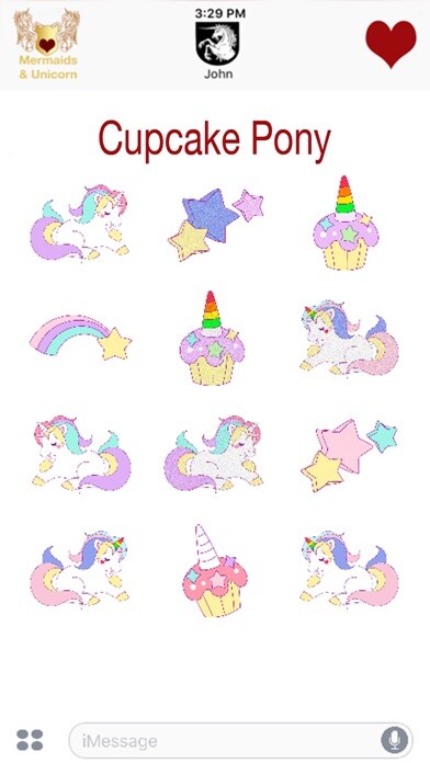Emulate iPhone app Rainbow Pony Stickers using MyAndroid Emulate iPhone app Rainbow Pony Stickers using MyAndroid