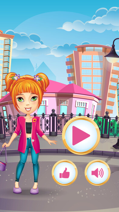 Emulate iPhone app Rainbow Princess Makeup Dress using MyAndroid