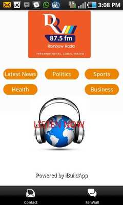 Emulate Android APK Rainbow Radio 87.5 fm Emulate Android APK Rainbow Radio 87.5 fm