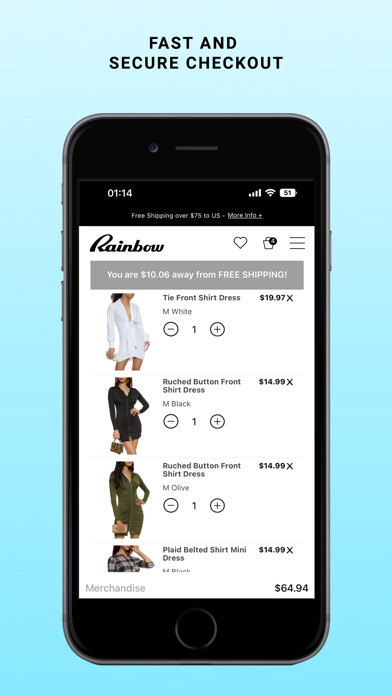 Emulate iPhone app Rainbow Shops using MyAndroid Emulate iPhone app Rainbow Shops using MyAndroid