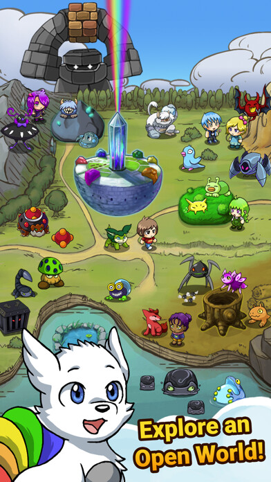 Emulate iPhone app RainbowTail - Match & Catch using MyAndroid Emulate iPhone app RainbowTail - Match & Catch using MyAndroid