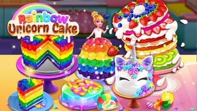 Emulate iPhone app Rainbow Unicorn Cake Maker using MyAndroid Emulate iPhone app Rainbow Unicorn Cake Maker using MyAndroid