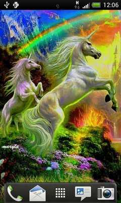 Emulate Android APK Rainbow Unicorns Live Wallpape Emulate Android APK Rainbow Unicorns Live Wallpape