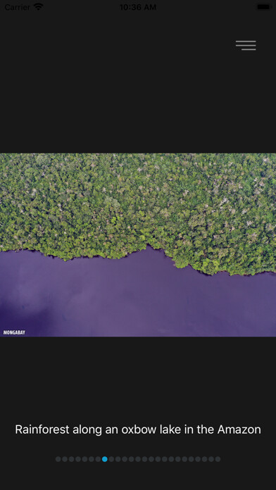 Emulate iPhone app Rainforest SlideShow using MyAndroid