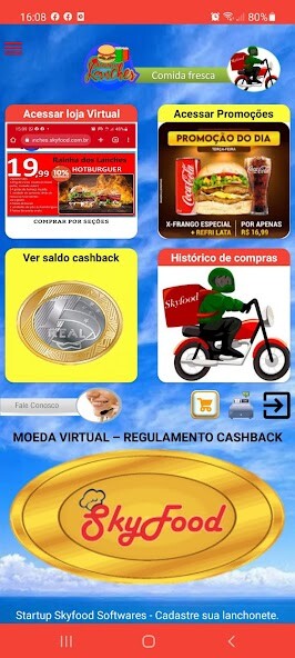 Run android online APK Rainha do Lanches from MyAndroid or emulate Rainha do Lanches using MyAndroid Run android online APK Rainha do Lanches from MyAndroid or emulate Rainha do Lanches using MyAndroid