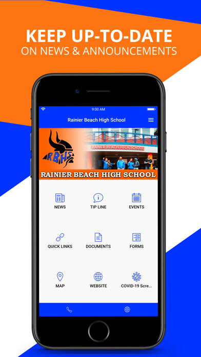 Emulate iPhone app Rainier Beach High School - WA using MyAndroid Emulate iPhone app Rainier Beach High School - WA using MyAndroid