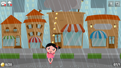 Emulate iPhone app Raining Coins using MyAndroid