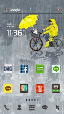 Emulate Android APK Raining day