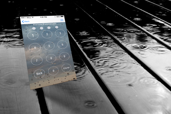 Emulate Android APK Rain Password Lock