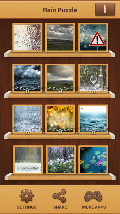 Emulate iPhone app Rain Puzzle - Relaxing Picture Jigsaw Puzzles using MyAndroid Emulate iPhone app Rain Puzzle - Relaxing Picture Jigsaw Puzzles using MyAndroid