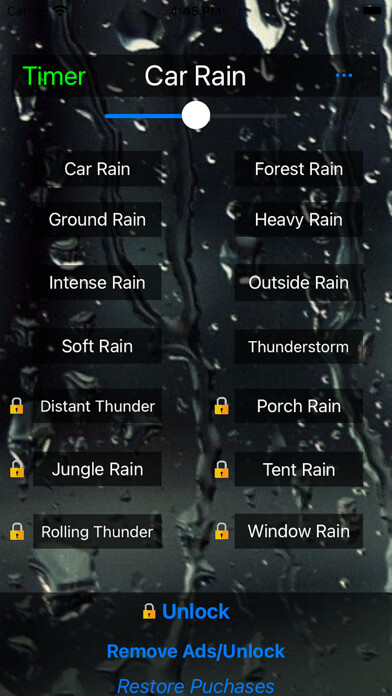 Emulate iPhone app Rain Sound Central using MyAndroid Emulate iPhone app Rain Sound Central using MyAndroid