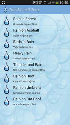 Emulate Android APK Rain Sound Effects Emulate Android APK Rain Sound Effects