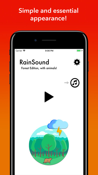 Emulate iPhone app RainSound in Forest using MyAndroid Emulate iPhone app RainSound in Forest using MyAndroid
