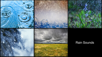 Emulate iPhone app Rain Sounds FREE using MyAndroid