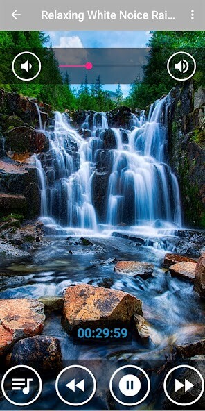 Run android online APK Rain  Thunder with Ocean Waves Sounds from MyAndroid or emulate Rain  Thunder with Ocean Waves Sounds using MyAndroid