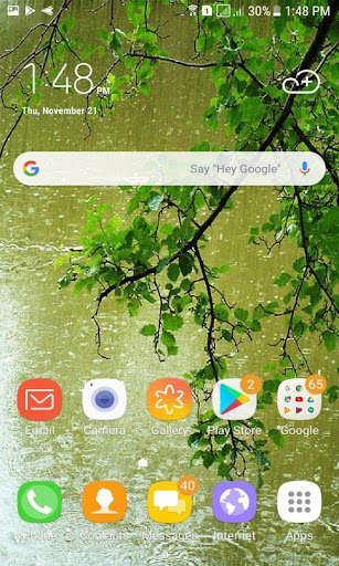 Emulate Rainy Branch Live Wallpaper from MyAndroid or run Rainy Branch Live Wallpaper using MyAndroid