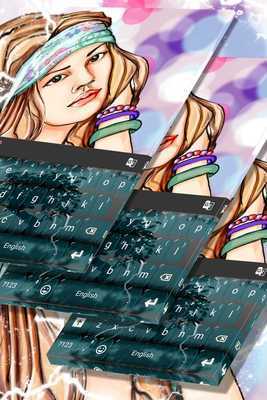 Emulate Android APK Rainy Day Skin For Keyboard