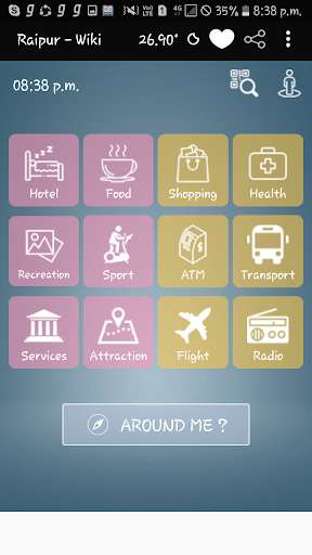 Run android online APK Raipur - Wiki from MyAndroid or emulate Raipur - Wiki using MyAndroid