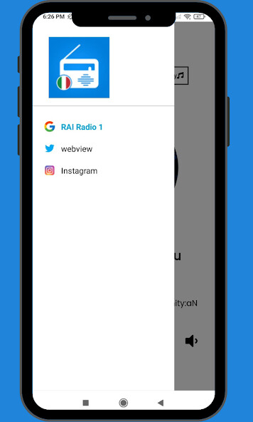 Run android online APK RAI Radio 1 from MyAndroid or emulate RAI Radio 1 using MyAndroid Run android online APK RAI Radio 1 from MyAndroid or emulate RAI Radio 1 using MyAndroid