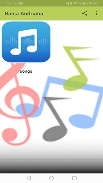 Run android online APK Raisa Andriana  MP3 Music from MyAndroid or emulate Raisa Andriana  MP3 Music using MyAndroid