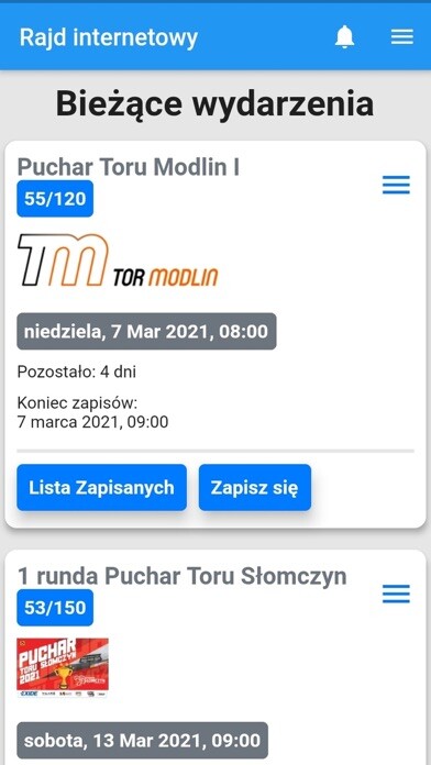 Emulate iPhone app Rajd Internetowy using MyAndroid Emulate iPhone app Rajd Internetowy using MyAndroid