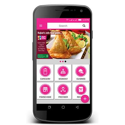 Run android online APK RAJKOTFOODIE from MyAndroid or emulate RAJKOTFOODIE using MyAndroid