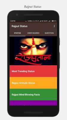 Emulate Android APK Rajput Status