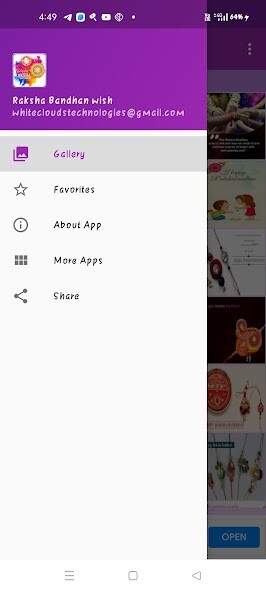 Run android online APK Raksha Bandhan wish Gallery from MyAndroid or emulate Raksha Bandhan wish Gallery using MyAndroid
