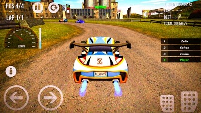 Emulate iPhone app Rally Driver Race using MyAndroid