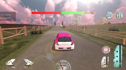 Emulate iPhone app Rally Drive Simulator using MyAndroid