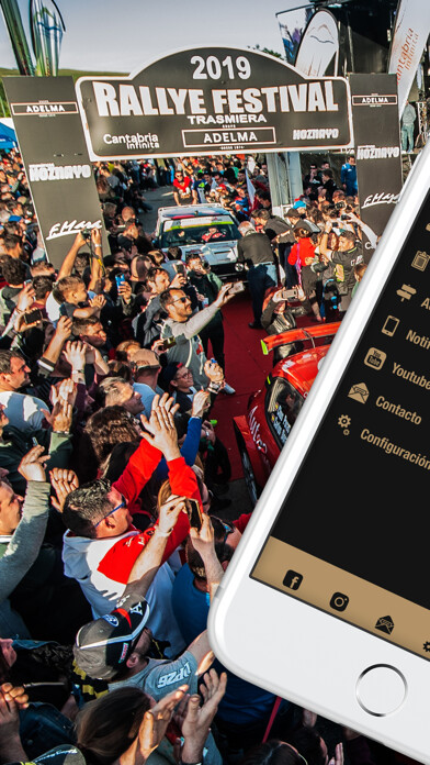 Emulate iPhone app Rallye Festival Hoznayo using MyAndroid Emulate iPhone app Rallye Festival Hoznayo using MyAndroid