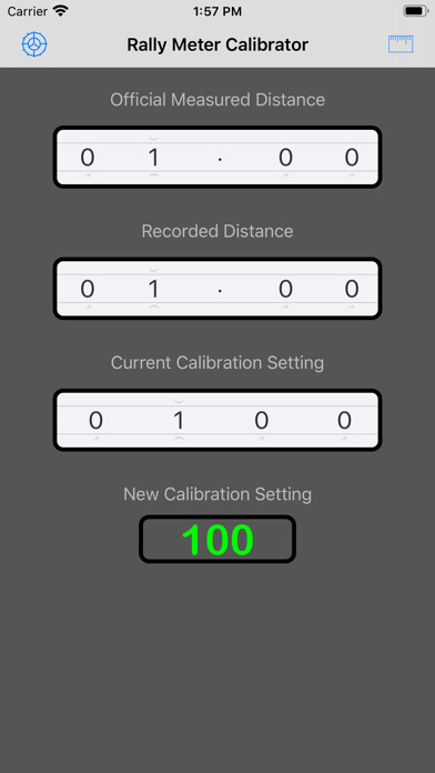 Emulate iPhone app RallyMeter Calibrator using MyAndroid Emulate iPhone app RallyMeter Calibrator using MyAndroid