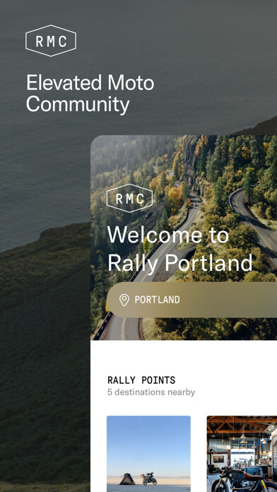 Emulate iPhone app Rally Moto Club App using MyAndroid