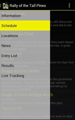 Emulate Android APK Rally of the Tall Pines 2014