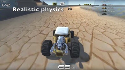 Emulate iPhone app Rally Racer Online using MyAndroid