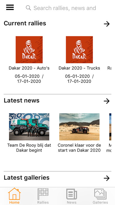 Emulate iPhone app Rally Results using MyAndroid Emulate iPhone app Rally Results using MyAndroid