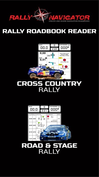 Emulate iPhone app Rally Roadbook Reader using MyAndroid
