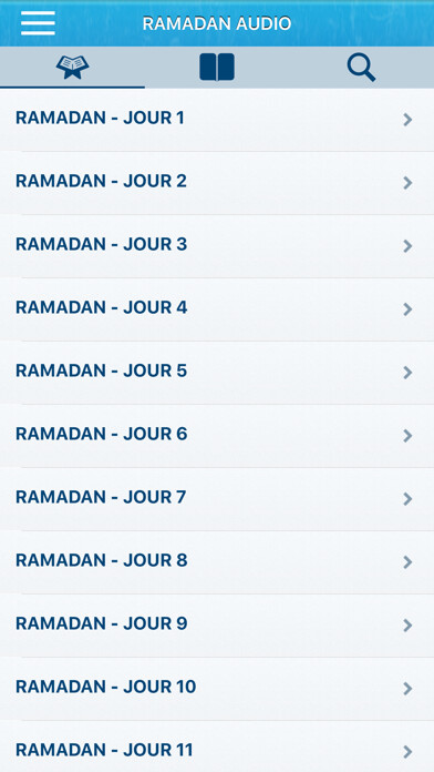 Emulate iPhone app Ramadan 2022 Audio mp3 : Arabe using MyAndroid