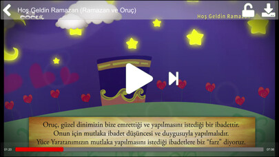 Emulate iPhone app Ramadan - Fasting, Eid Ramadan using MyAndroid