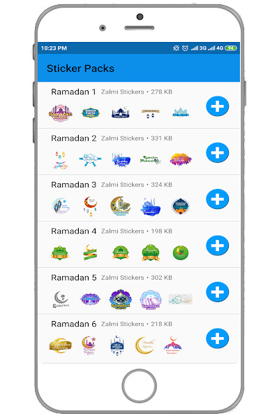 Run android online APK Ramadan Kareem Stickers For Whatsapp - WAStickers from MyAndroid or emulate Ramadan Kareem Stickers For Whatsapp - WAStickers using MyAndroid