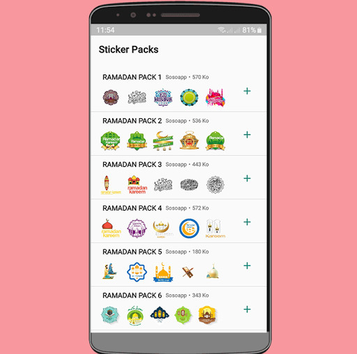 Run android online APK Ramadan Mubarak Kareem Stickers from MyAndroid or emulate Ramadan Mubarak Kareem Stickers using MyAndroid