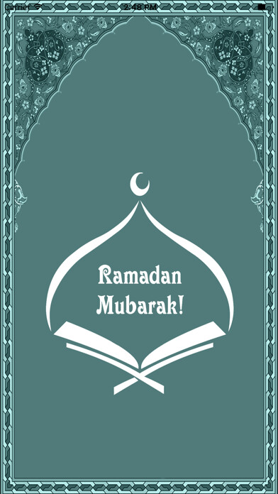 Emulate iPhone app Ramadan Time Table using MyAndroid