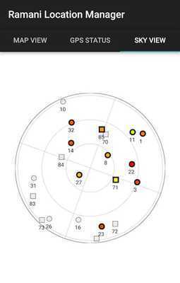 Emulate Android APK Ramani Location Manager