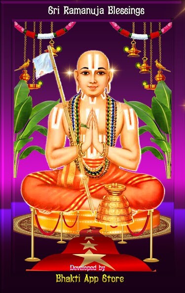 Run android online APK Ramanujacharya Blessings Theme from MyAndroid or emulate Ramanujacharya Blessings Theme using MyAndroid